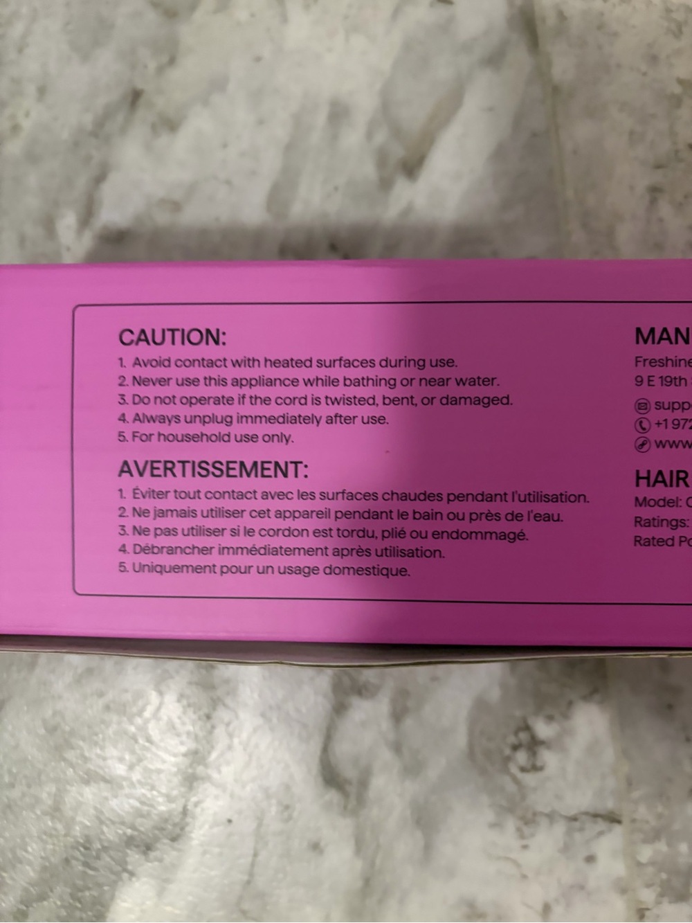 Wavytalk Power Wave Hair Crimping Iron Pink Model C5 New - Picture 3 of 6